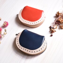 メダリオンの小銭入れ＊ネイビー＊