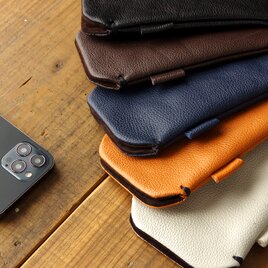 《LIONA》レザースリーブケース Regular 　iPhone・スマホケース　《5colors》　
