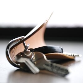 オークバークベンズのキーカバーホルダー　スマートキー対応　ナチュラル　10年保証