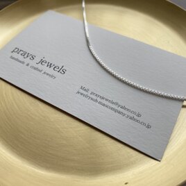 Silver925 【Round Venetian】Chain Necklaces　1.2　40・45・50ｃｍ　Sｖネックレスの画像