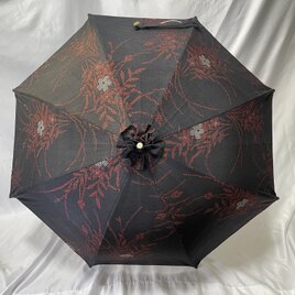 着物から作った日傘 朱夏 | iichi 日々の暮らしを心地よくする