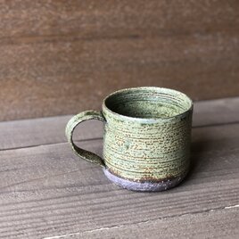 灰釉　マグカップ