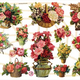 ドイツ製クロモス 花の贈り物 ラメなし　DA-CHY047（Made in Germany)