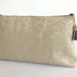 L ポーチ／ランジェリーケース　イタリア製ファブリック