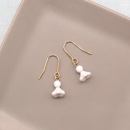 てるてる坊主ピアス／イヤリングの画像