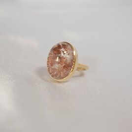 Red Garden Quartz K18 Ringの画像