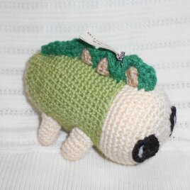 ☆☆ 　なみすけ　あみぐるみ（S）キーホルダー付き ハンドメイド 杉並区　☆☆