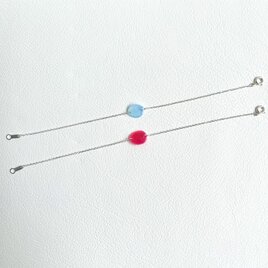 Porgy Bracelet-Pink Chalcedonyの画像