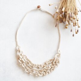 首飾り – 波 – 手紡ぎ