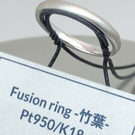 ☆受注作品　fusion ring -竹葉-の画像