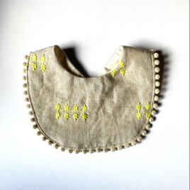 リネンとオーガニックコットンの刺繍スタイの画像
