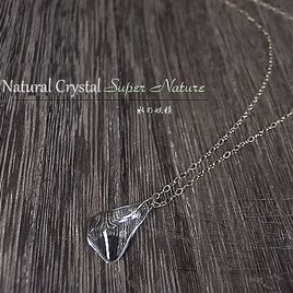 K18&10YG クリスタル ペンダントネックレス