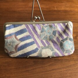 リネン親子がまぐち(長財布)