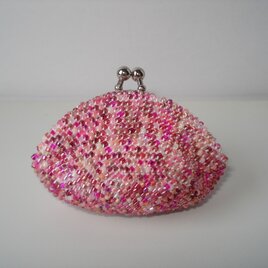 Beaded Purse --Pink Mix-- (Petite) 内布：Poppy's Patchwork