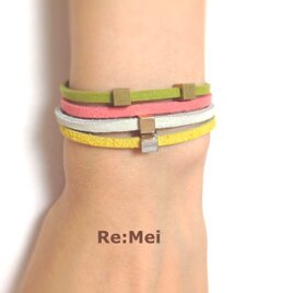 ブレスレット　- 桜餅 -