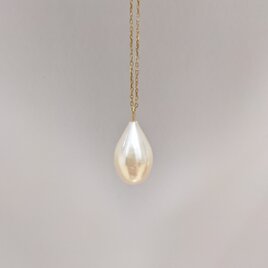 【ラスト再販】湖水真珠のネックレス K18YGの画像