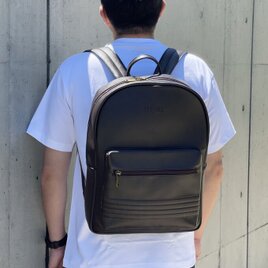 レザーリュック パソコン13インチ メンズ レディース リュック 防水 誕生日 息子 プレゼントの画像