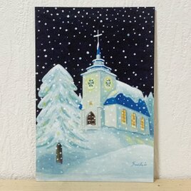 (080)White Christmas 同柄２枚SETの画像