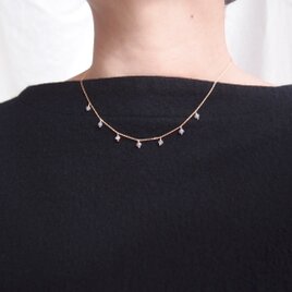 【K14gf・受注制作】Coated Labradorite Necklace／ラブラドライト シャンデリアネックレス