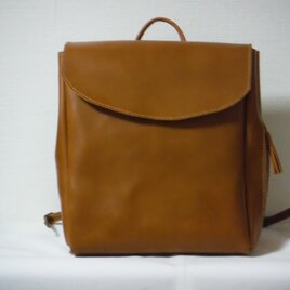 ヌメ革バックパック(受注作成）