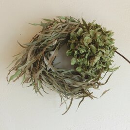 ドライフラワーリース