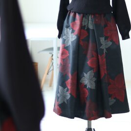 タックフレアースカート｜着物リメイクの画像