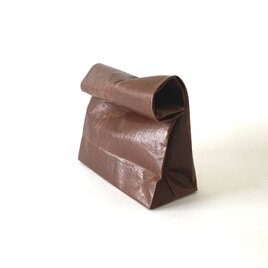 KAMIBUKURO(紙 袋) Mサイズ　国内本馬革　ブラウンの画像