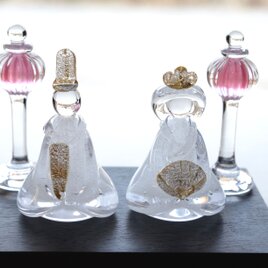 ガラスのお雛様ー１