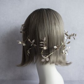 【再販】シルバールスカスのワイヤーヘッドドレス