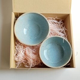 松灰釉茶碗セット