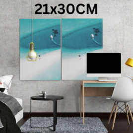 海の壁アート☆海好きのあなたに☆テンションの上がる部屋作り 21x30 CMの画像