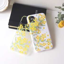 iPhoneケース【早春ミモザ】の画像