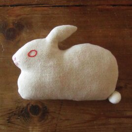 " Stickitten" rabbit loaf コットンビエラ/ 生成りの画像