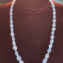 ブルートパーズネックレス　K14