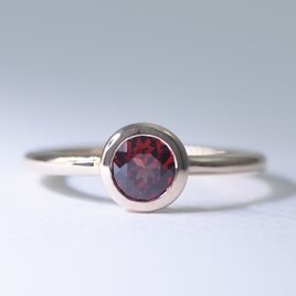 Garnet_0.62ct K18PG Ring 【Ponte/ポンテ】の画像