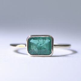 Emerald K10YG Ring 【Ponte/ポンテ】の画像