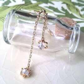 きらり☆〟　流れ星イヤリング　＊paper moon＊ペーパームーン