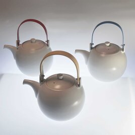 土瓶　赤　母の日プレゼント特別セット　急須　茶器　湯呑2個プレゼント 母の日5月14日まで限定　の画像