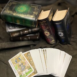 【受注制作用】タロットカードケース ”Grimoire” mini