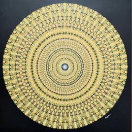 曼荼羅アート「祝福のシャワー」の画像