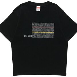 クロスオーバー2・ブラック・Tシャツ【2TN-025-BK】の画像