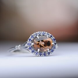 Imperial Topaz & Iolite Ringの画像