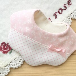 再4♪pink ribbon♪オーガニック♪ふわふわやわらかスタイ♪の画像