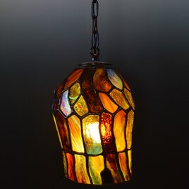 ウロボロスガラスのランプシェード・Gの画像