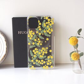 ＜Androidソフト＞スマホケース【早春ミモザ】の画像