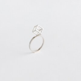 cube リング L ＃13（シルバー）