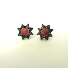 hanabiピアス／イヤリング(黒）の画像