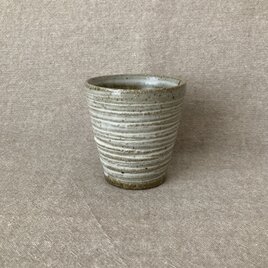 粉引きのFREE CUPの画像