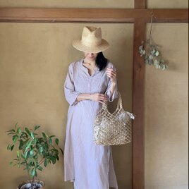 Leaf Dress/ロングスリットワンピース