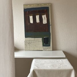 現代アート【原画】Roimos art    油絵　オーナメント 絵画 壁掛け　抽象画　インテリアの画像